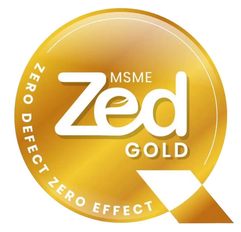 MSME ZED Gold Certification — Zero Defect Zero Effect